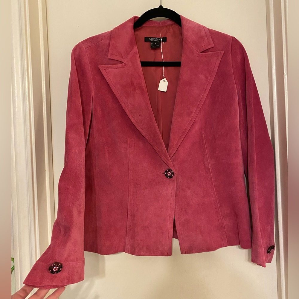 Karen Kane Suede Jacket